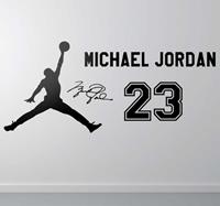 Tenstickers Sticker silhouette Michael Jordan 23