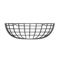 Esschert Design Hanging basket ruif muurmodel zwart metaal - M